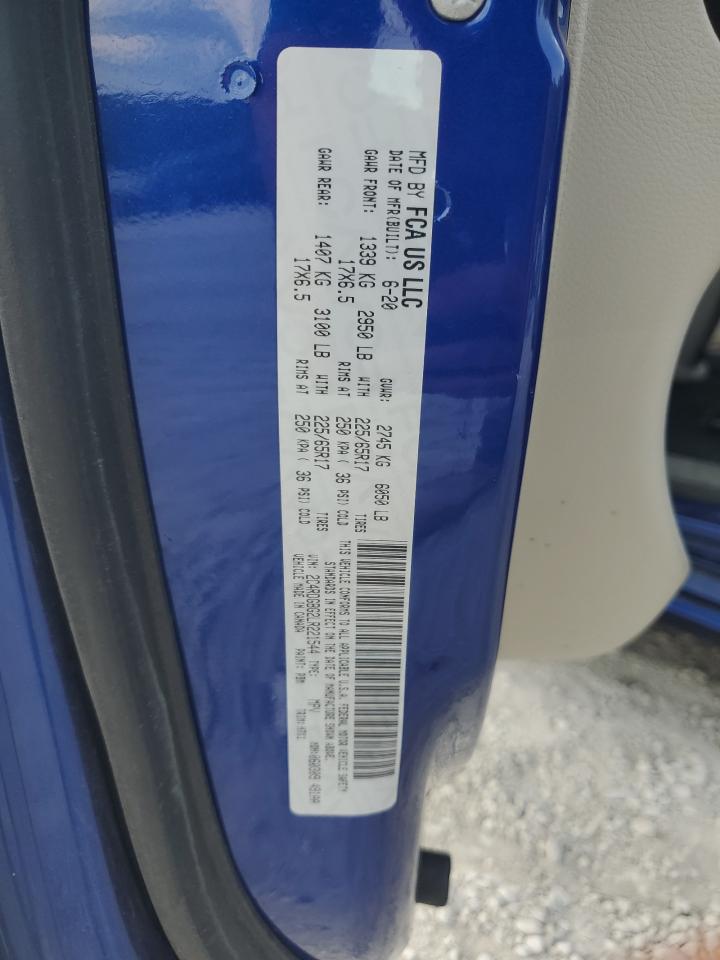 2020 Dodge Grand Caravan Se VIN: 2C4RDGBG2LR221544 Lot: 71149075