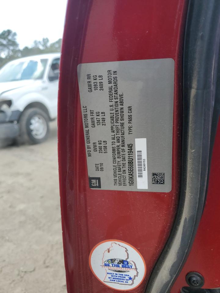 2011 Cadillac Dts VIN: 1G6KA5E68BU119445 Lot: 80089185