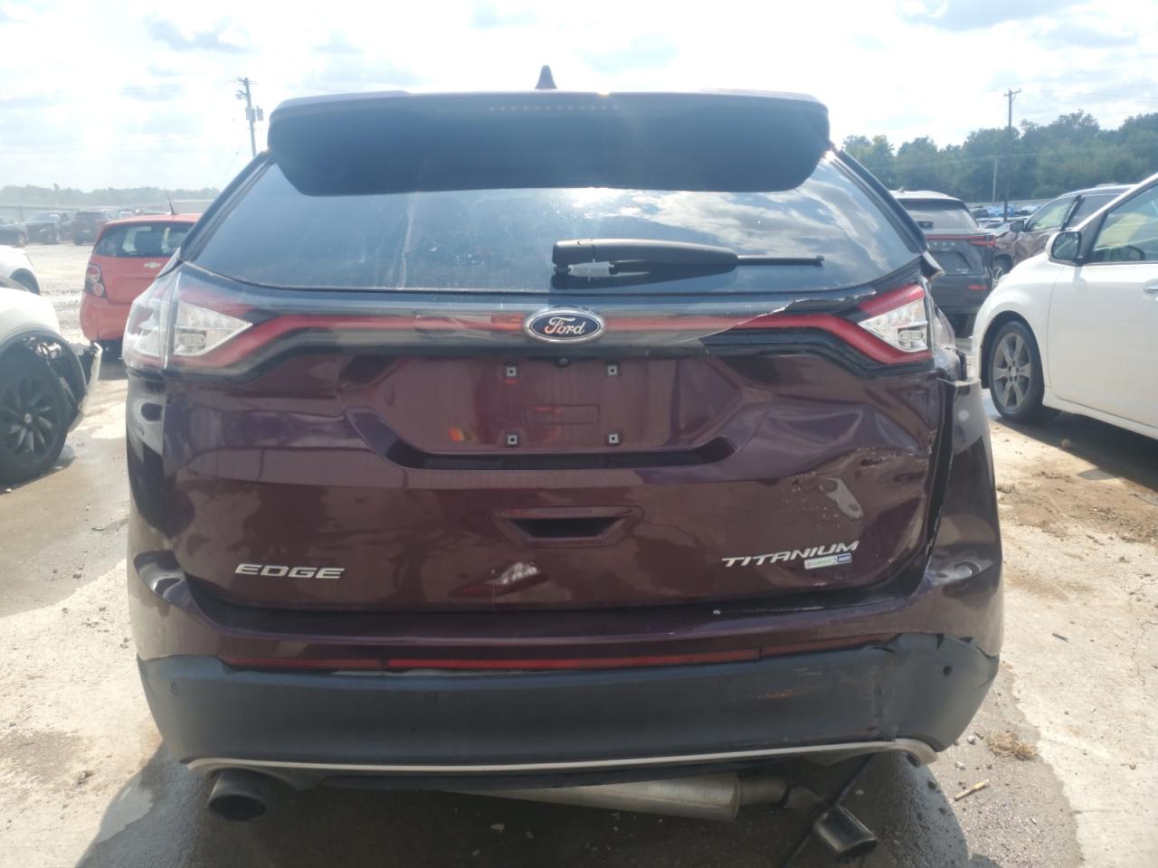 2017 Ford Edge Titanium VIN: 2FMPK4K90HBC42546 Lot: 80077015