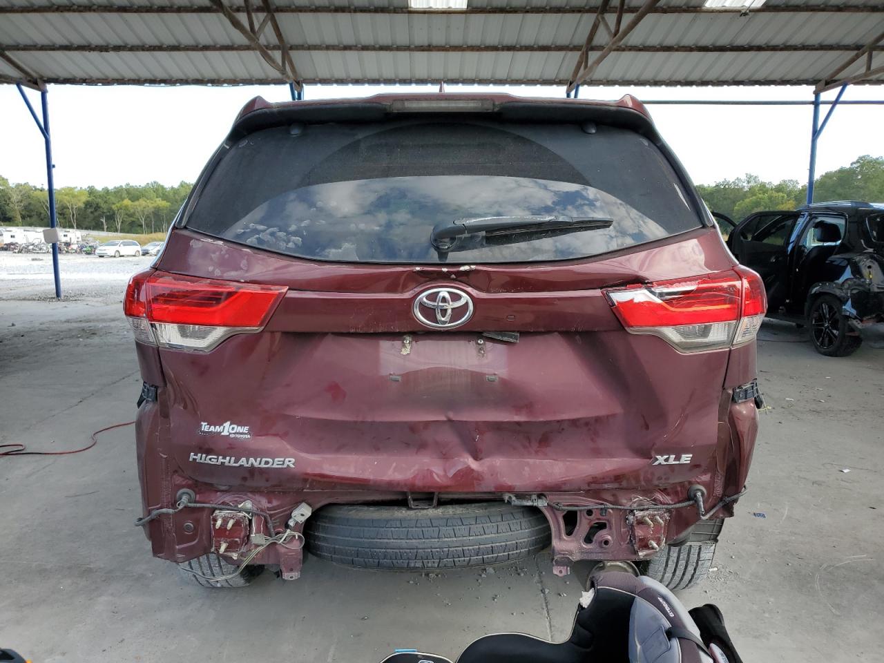 2017 Toyota Highlander Se VIN: 5TDKZRFH1HS222300 Lot: 72096645