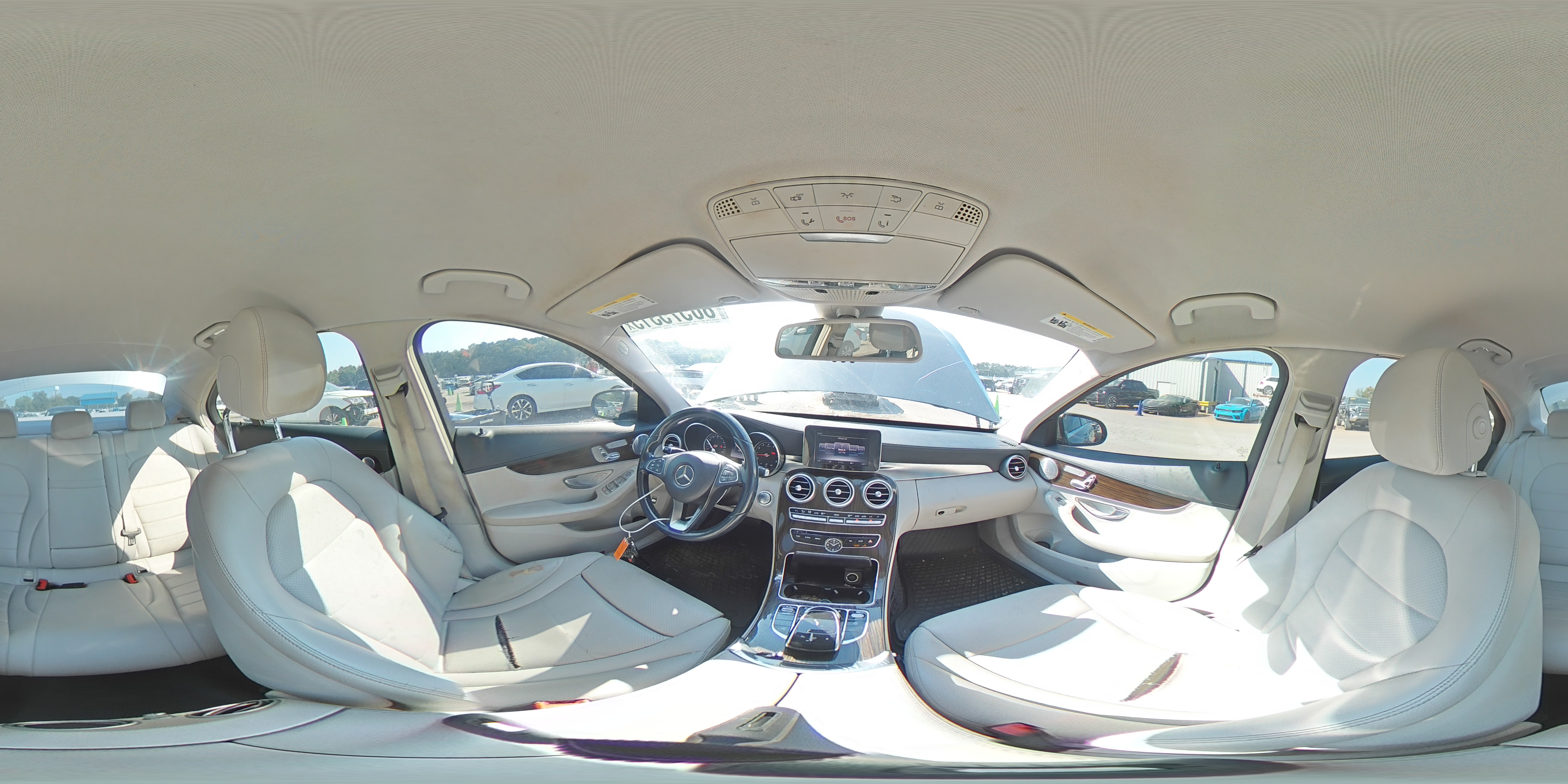 2015 Mercedes-Benz C 300 VIN: 55SWF4JB3FU064655 Lot: 80575315