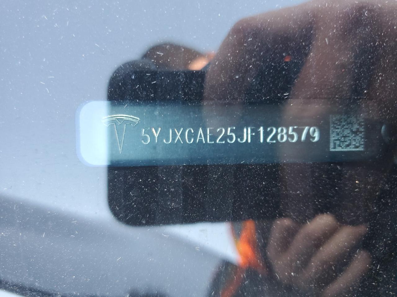 2018 Tesla Model X VIN: 5YJXCAE25JF128579 Lot: 71321435