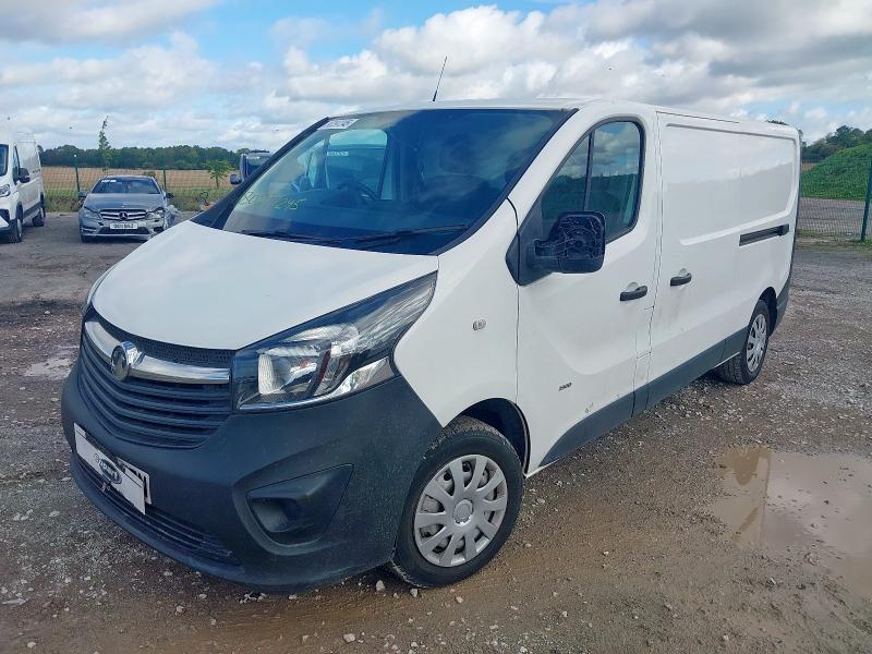 2016 VAUXHALL VIVARO 2900 BITURBO CDTI 2900 1.6CDTI BITURBO 125PS H1 VAN for sale at Copart WOLVERHAMPTON
