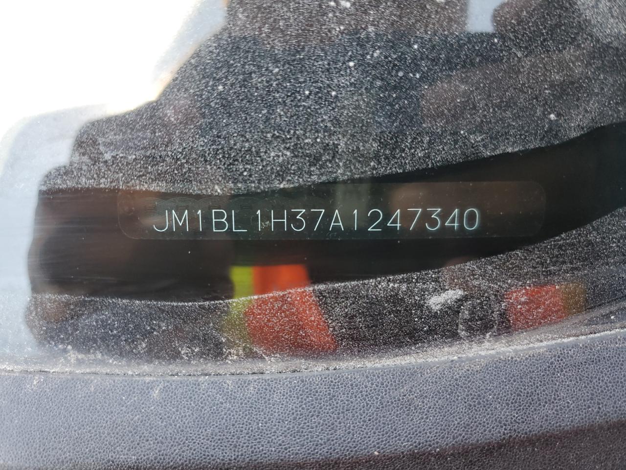 2010 Mazda Speed 3 VIN: JM1BL1H37A1247340 Lot: 80365495