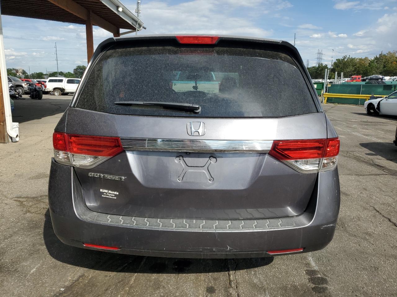 2015 Honda Odyssey Ex VIN: 5FNRL5H44FB101104 Lot: 80165945