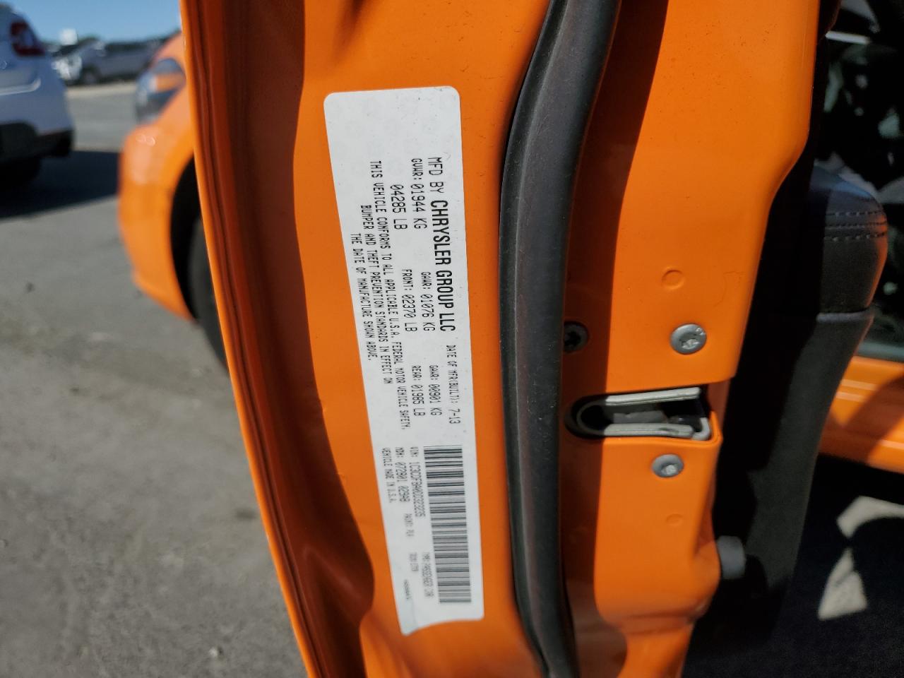 2013 Dodge Dart Sxt VIN: 1C3CDFBA0DD323235 Lot: 80963095