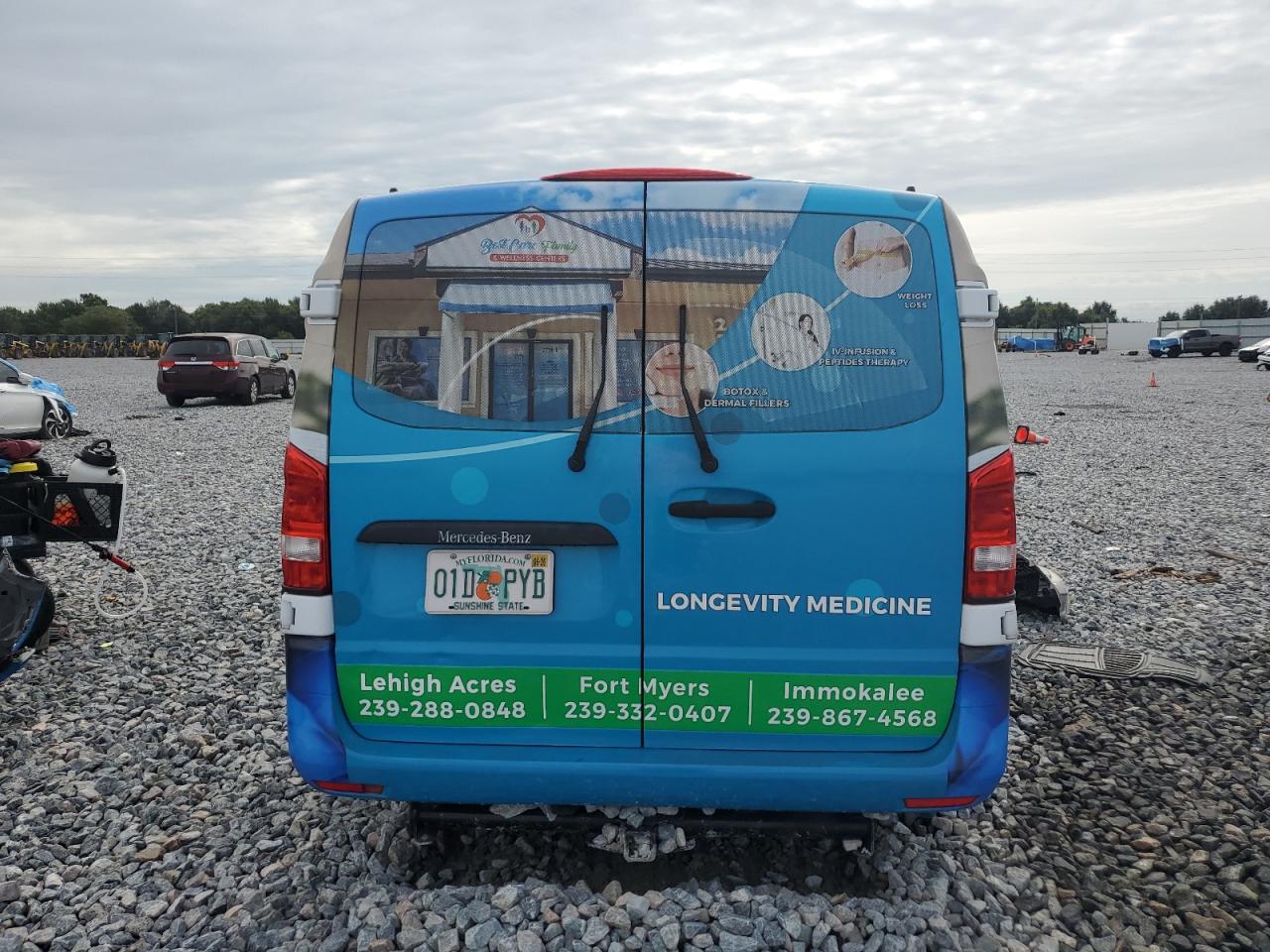 2017 Mercedes-Benz Metris VIN: WD4PG2EE3H3300982 Lot: 80267905