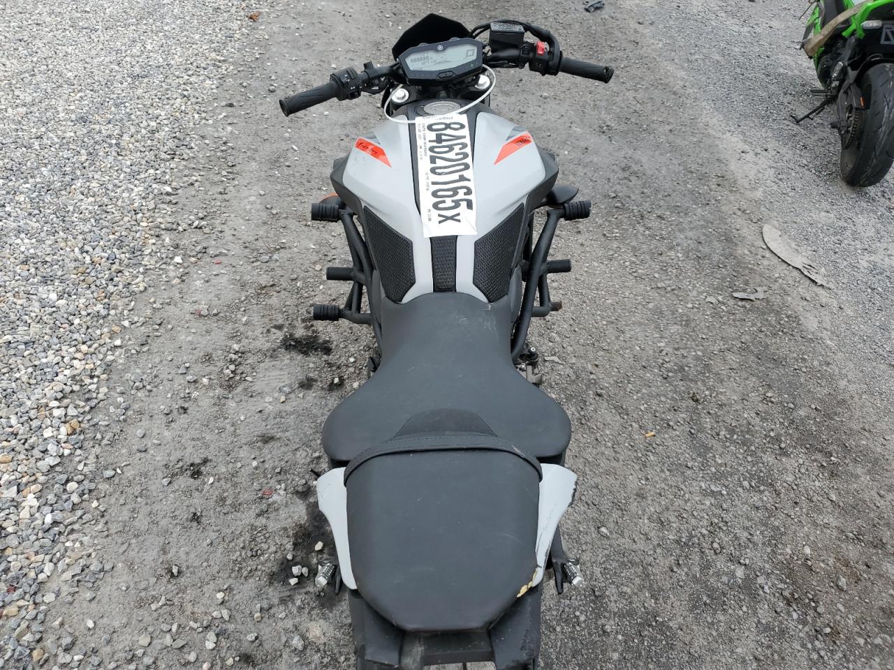 2020 Yamaha Mt07 VIN: JYARM27E6LA007389 Lot: 84620165