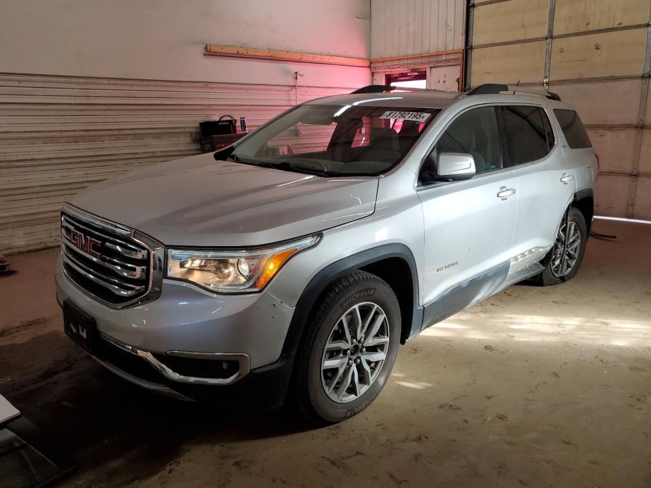 2018 GMC Acadia Sle silver null gasoline 1GKKNSLS0JZ186109 photo #1