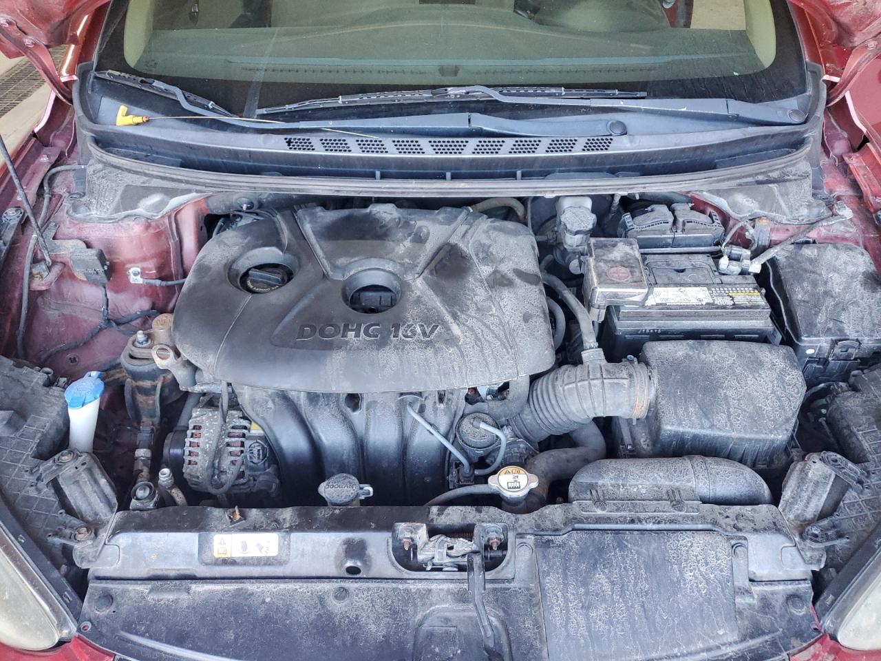 2013 Hyundai Elantra Gls VIN: 5NPDH4AE4DH235263 Lot: 81943885