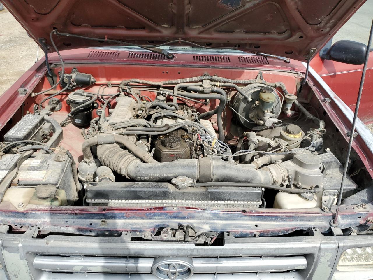 1994 Toyota Pickup 1/2 Ton Short Wheelbase Dx VIN: 4TARN01P2RZ250851 Lot: 80186925