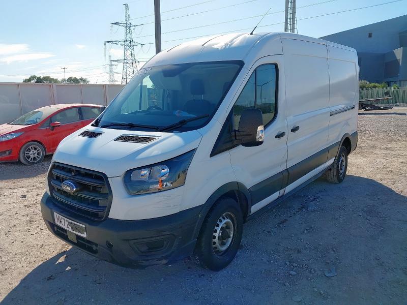 2022 FORD TRANSIT 350 LEADER ECOBLU 2.0 ECOBLUE 130PS H2 LEADER VAN for sale at Copart BRISTOL