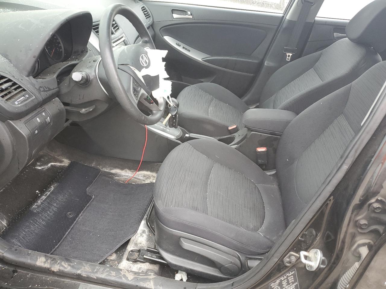 2017 Hyundai Accent Se VIN: KMHCT5AE1HU360874 Lot: 81426345