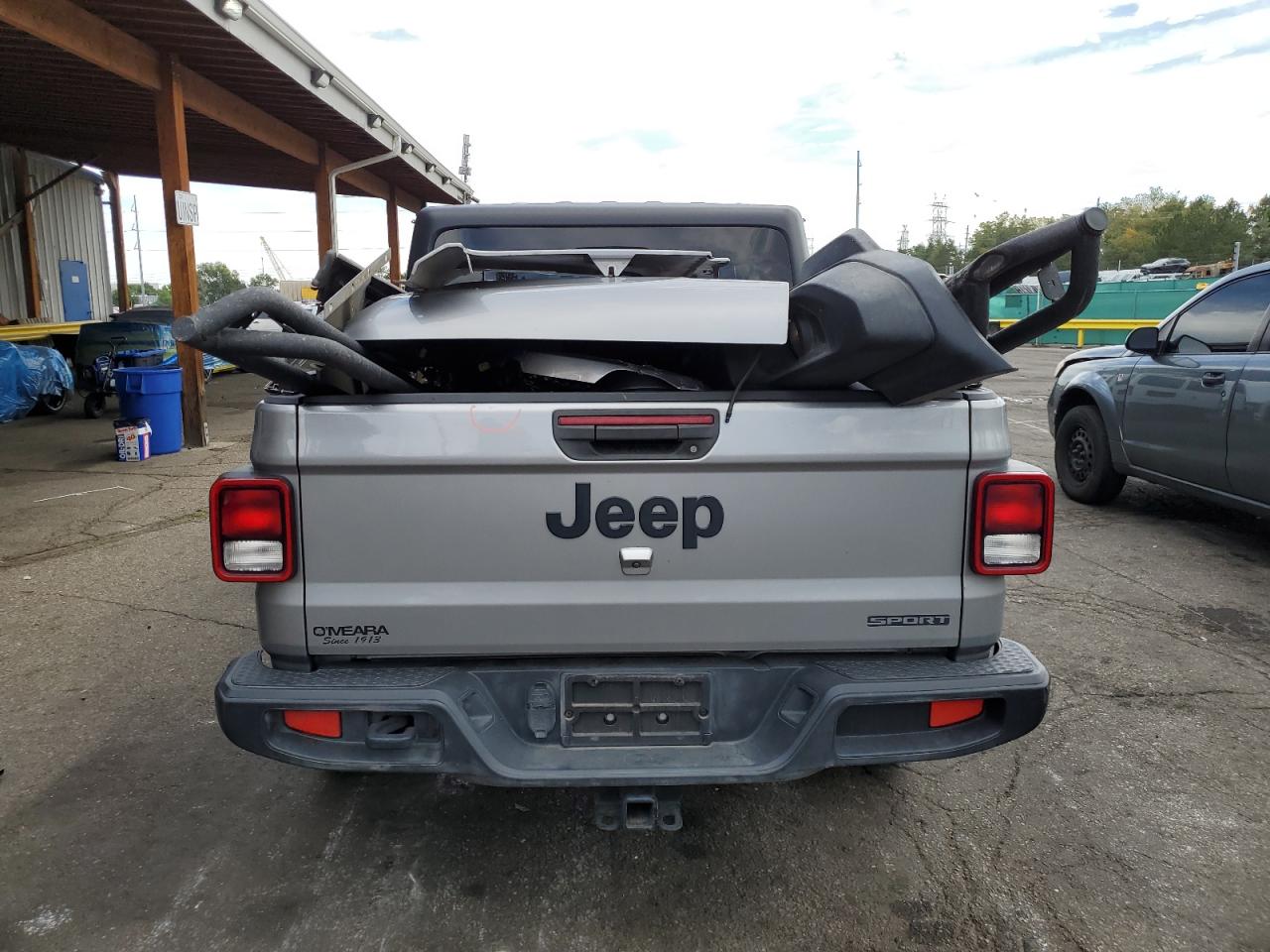 2020 Jeep Gladiator Sport VIN: 1C6JJTAG6LL154463 Lot: 71734265