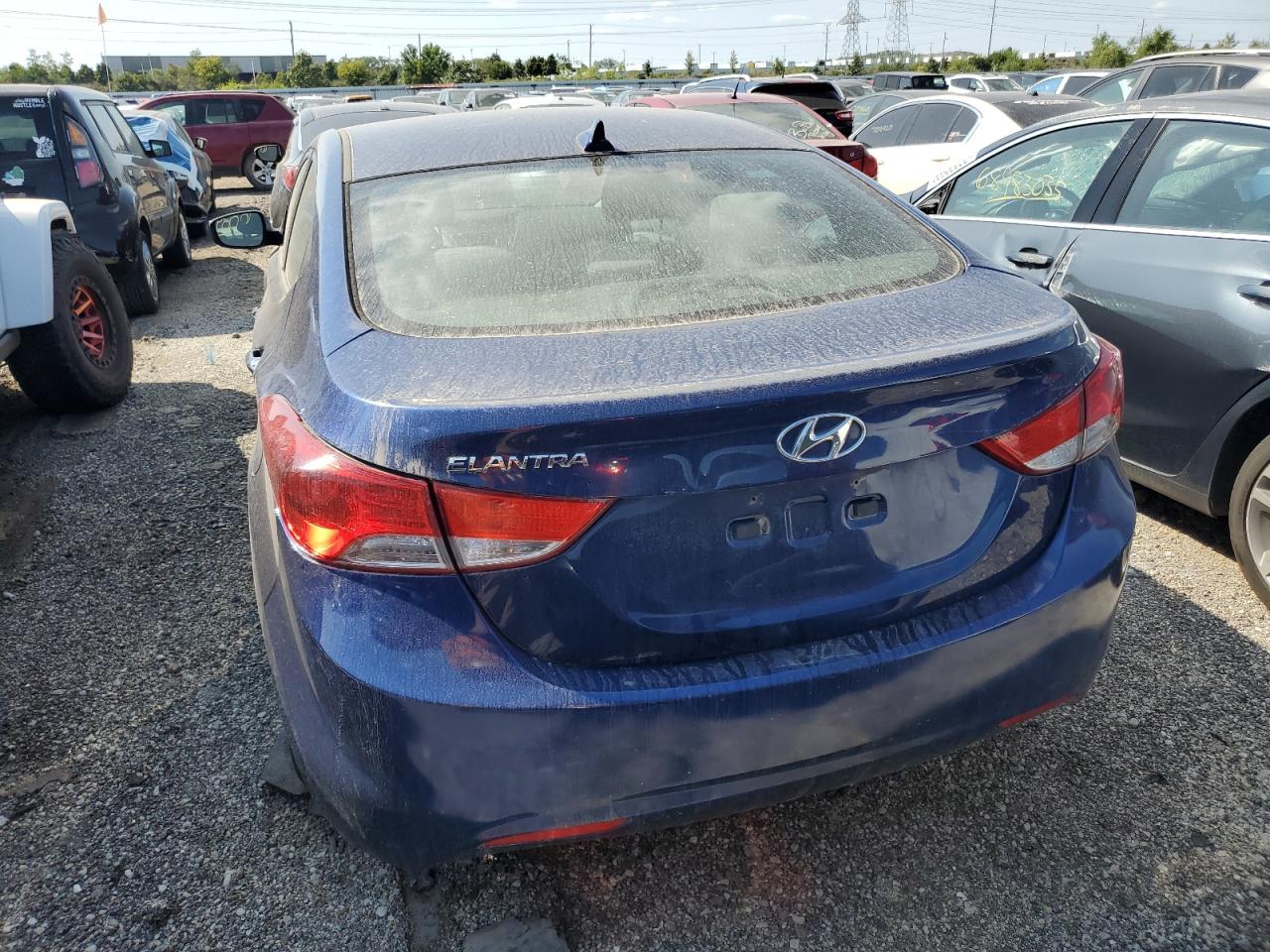 2013 Hyundai Elantra Gls VIN: KMHDH4AEXDU873406 Lot: 68849825
