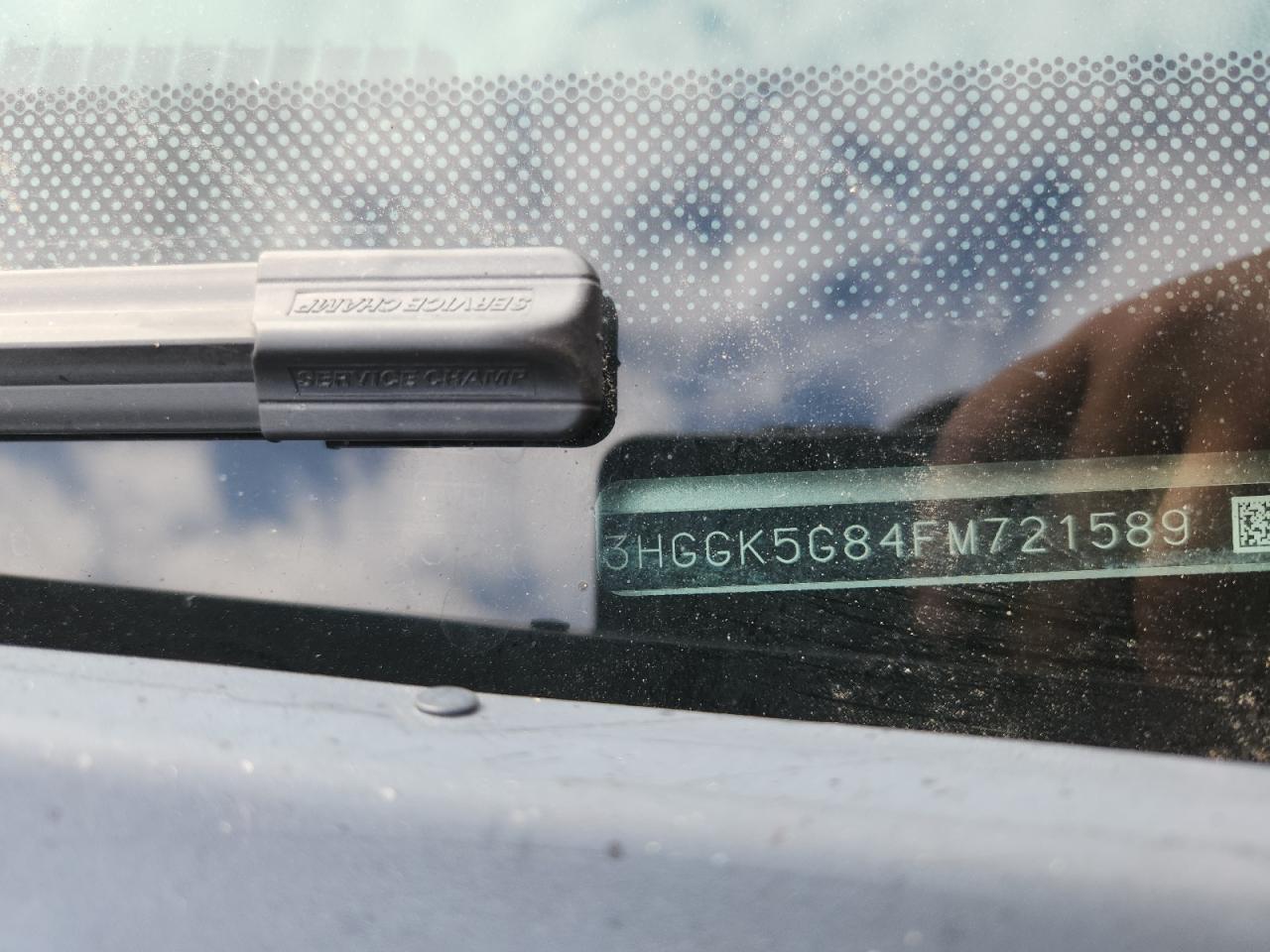 2015 Honda Fit Ex VIN: 3HGGK5G84FM721589 Lot: 80609485