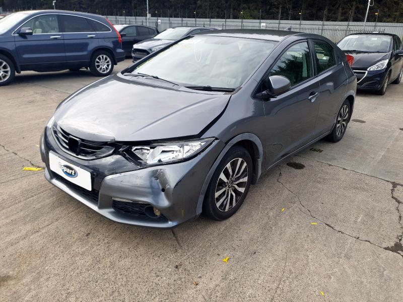 2013 HONDA CIVIC I-DTEC EX  for sale at Copart WHITBURN