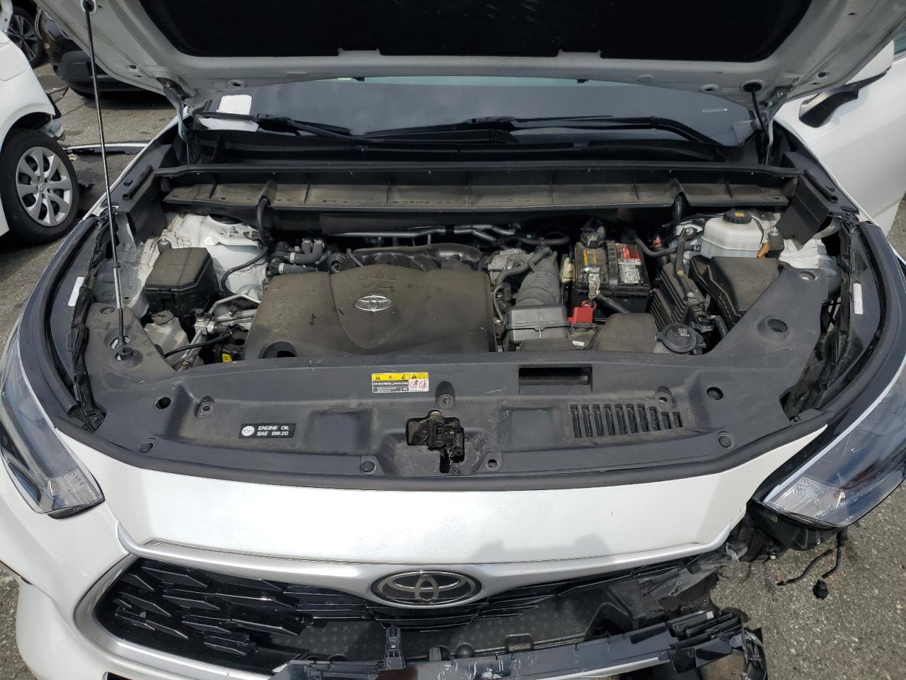 2022 Toyota Highlander Xle VIN: 5TDHZRBH9NS235839 Lot: 80360895