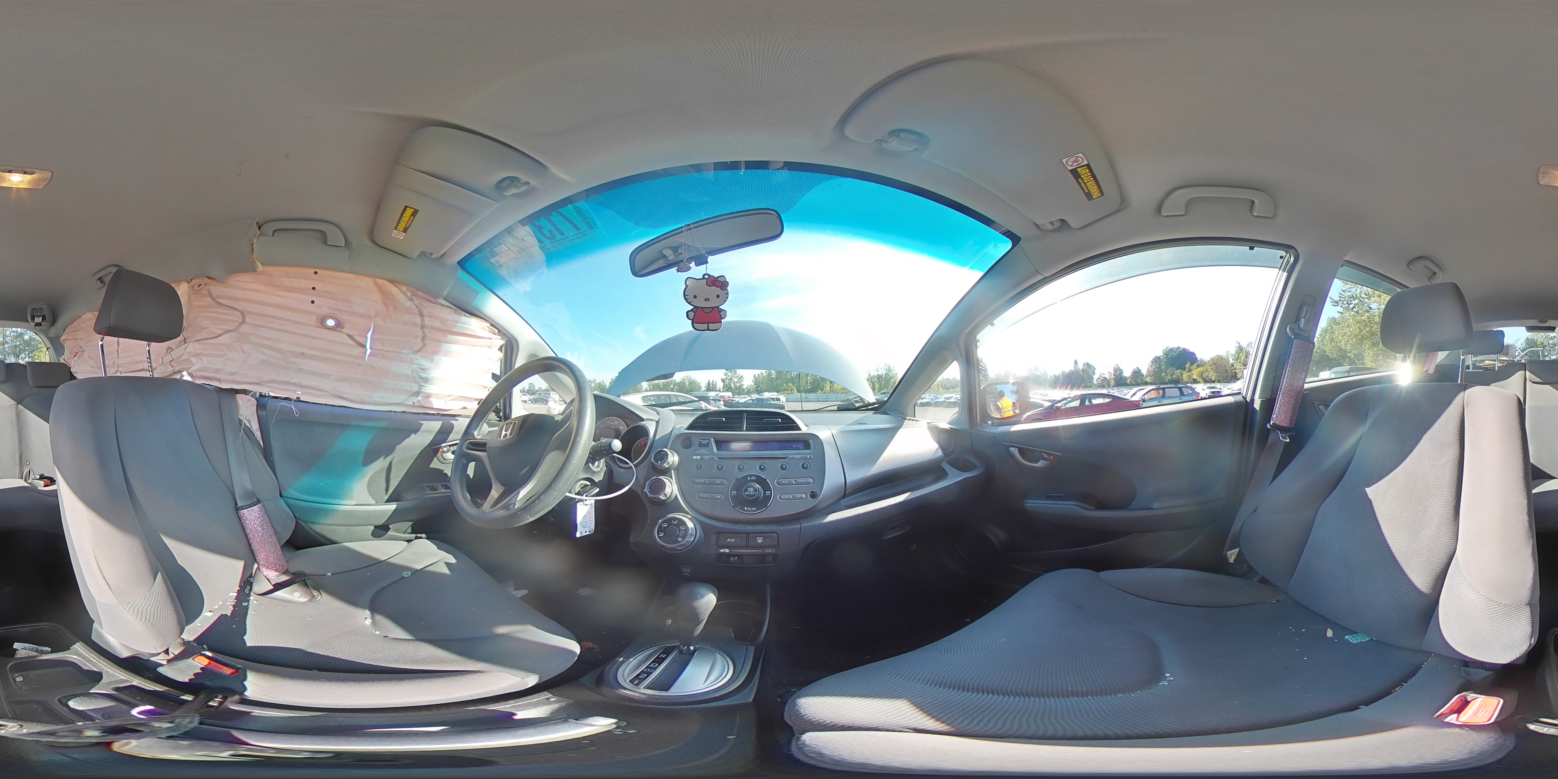 2010 Honda Fit VIN: JHMGE8H2XAS026730 Lot: 71372205