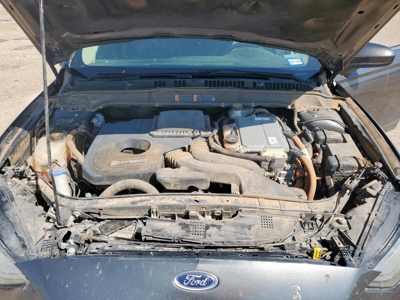2018 Ford Fusion Se Hybrid VIN: 3FA6P0LUXJR124675 Lot: 71446885