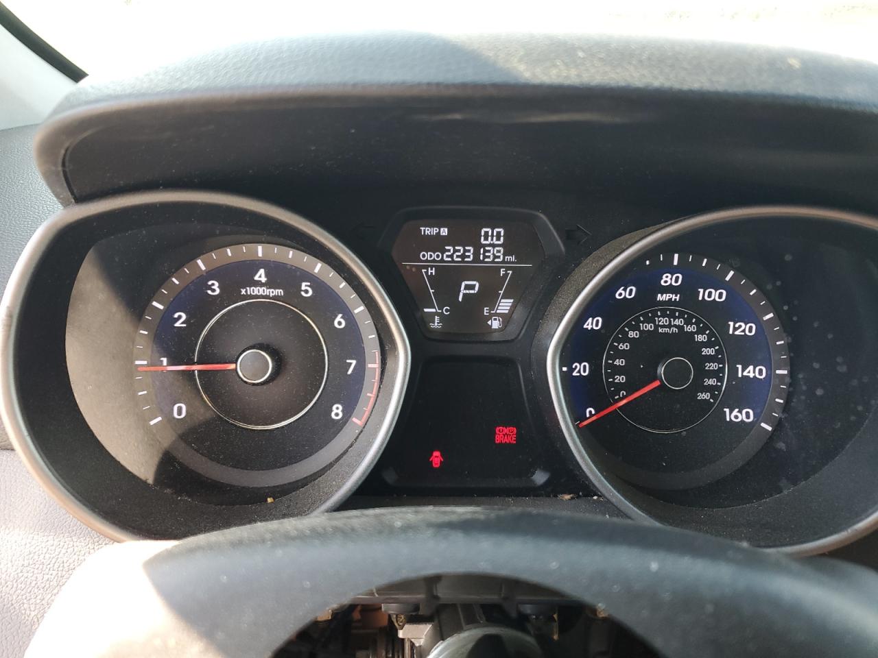 2013 Hyundai Elantra Gls VIN: 5NPDH4AE4DH413933 Lot: 80667575