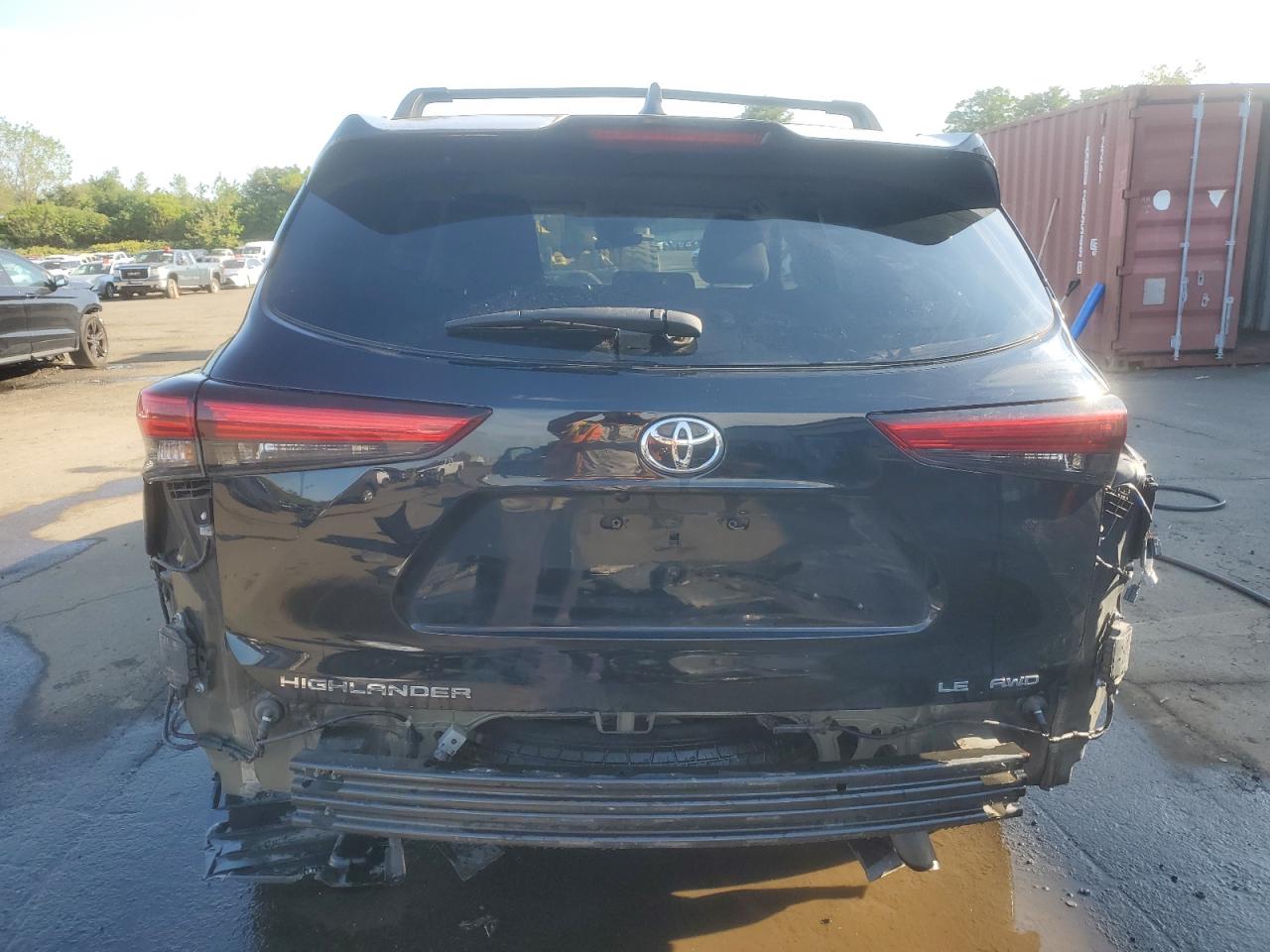 2022 Toyota Highlander L VIN: 5TDBZRBH1NS572074 Lot: 71994575