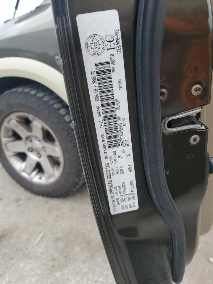 2012 Dodge Ram 1500 Longhorn VIN: 1C6RD7PT2CS152043 Lot: 81744855