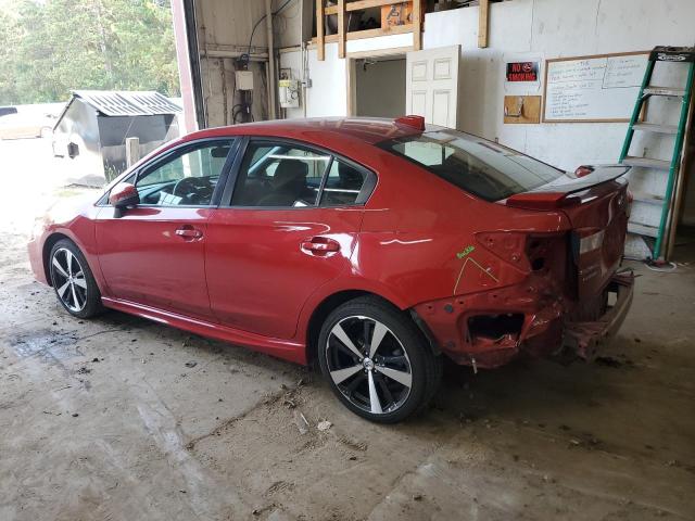  SUBARU IMPREZA 2017 Red