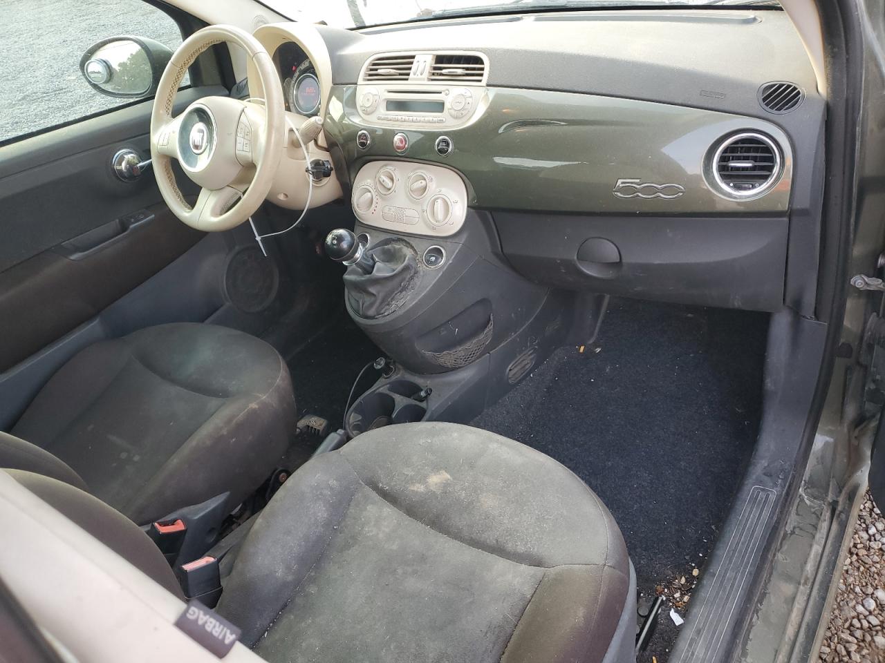 2012 Fiat 500 Pop VIN: 3C3CFFAR8CT212605 Lot: 81608075