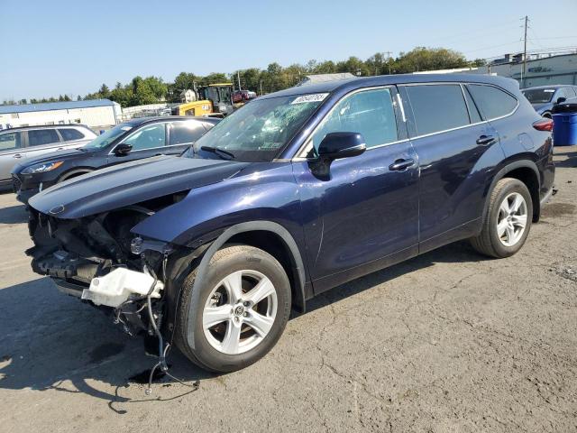  TOYOTA HIGHLANDER 2021 Синий