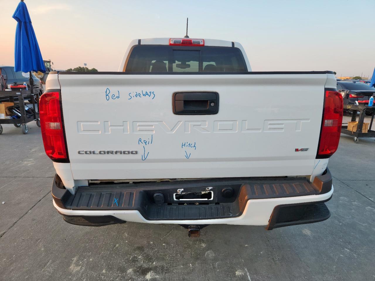 2021 Chev Colorado Lt VIN: 1GCGTCEN8M1107227 Lot: 69959705