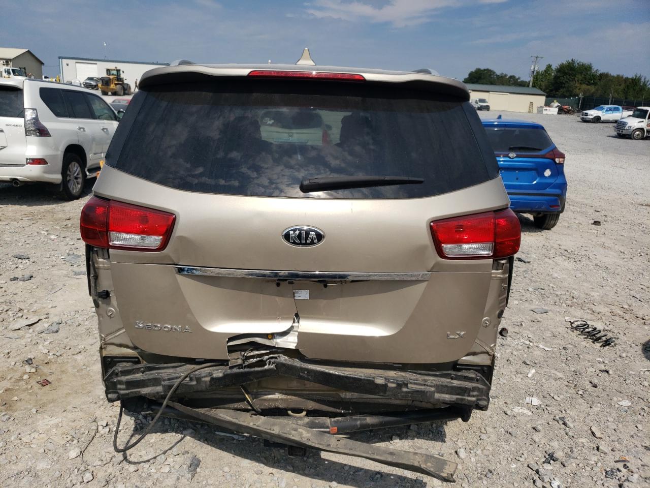 2015 Kia Sedona Lx VIN: KNDMB5C11F6045192 Lot: 80455355