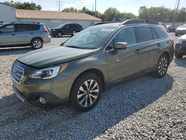  SUBARU OUTBACK 2017 Зеленый
