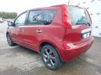 2011 NISSAN NOTE N-TEC DCI  for sale at Copart WHITBURN