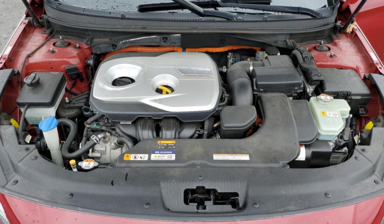 2016 Hyundai Sonata Hybrid VIN: KMHE34L14GA017229 Lot: 81743715