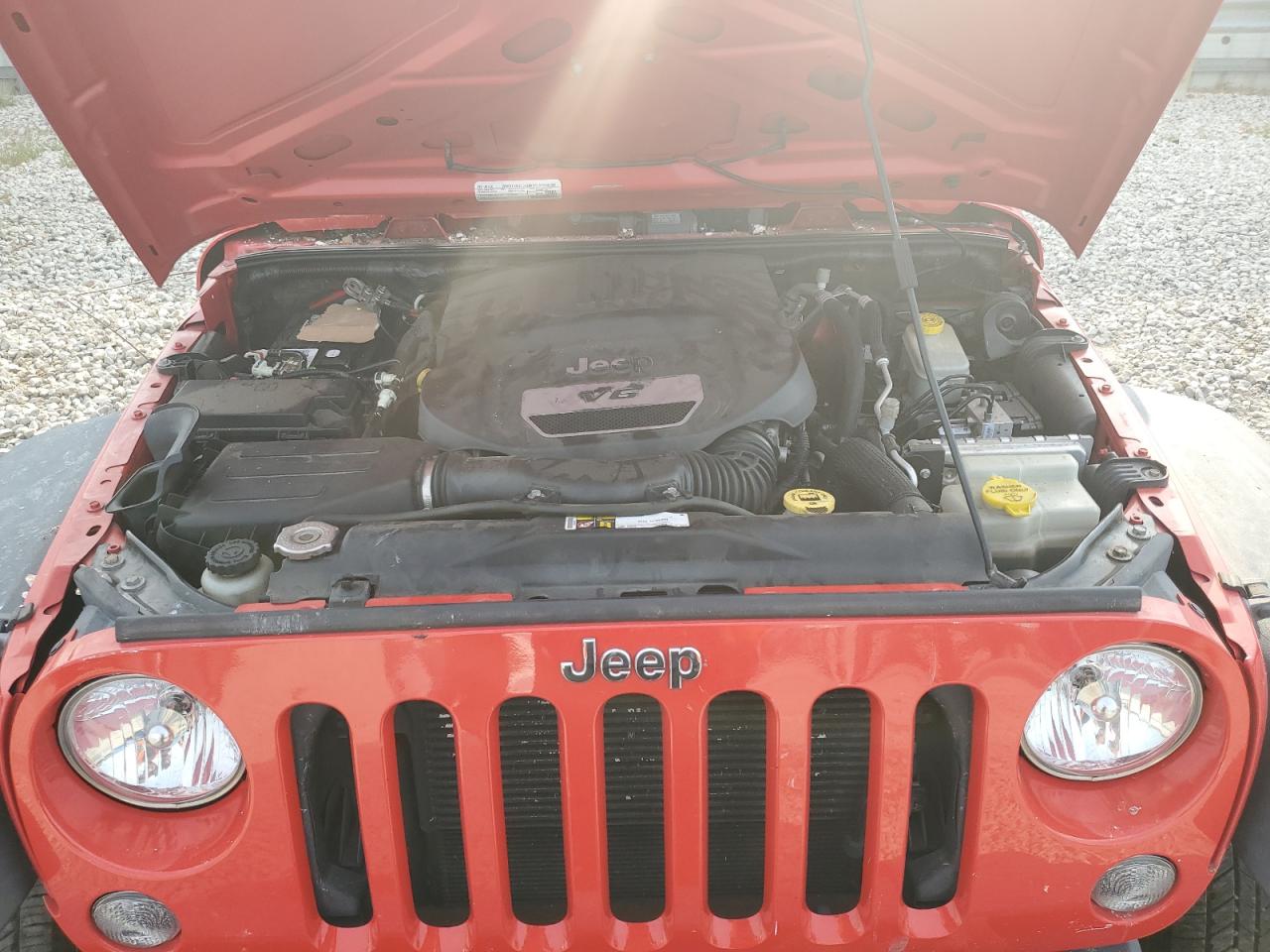 2015 Jeep Wrangler Sport VIN: 1C4AJWAG3FL711005 Lot: 80410485