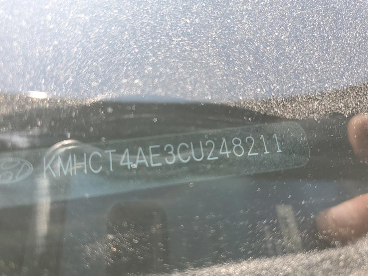 2012 Hyundai Accent Gls VIN: KMHCT4AE3CU248211 Lot: 80568875