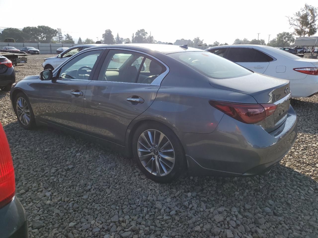2023 Infiniti Q50 Luxe charcoal null gasoline JN1EV7BP5PM510179 photo #3