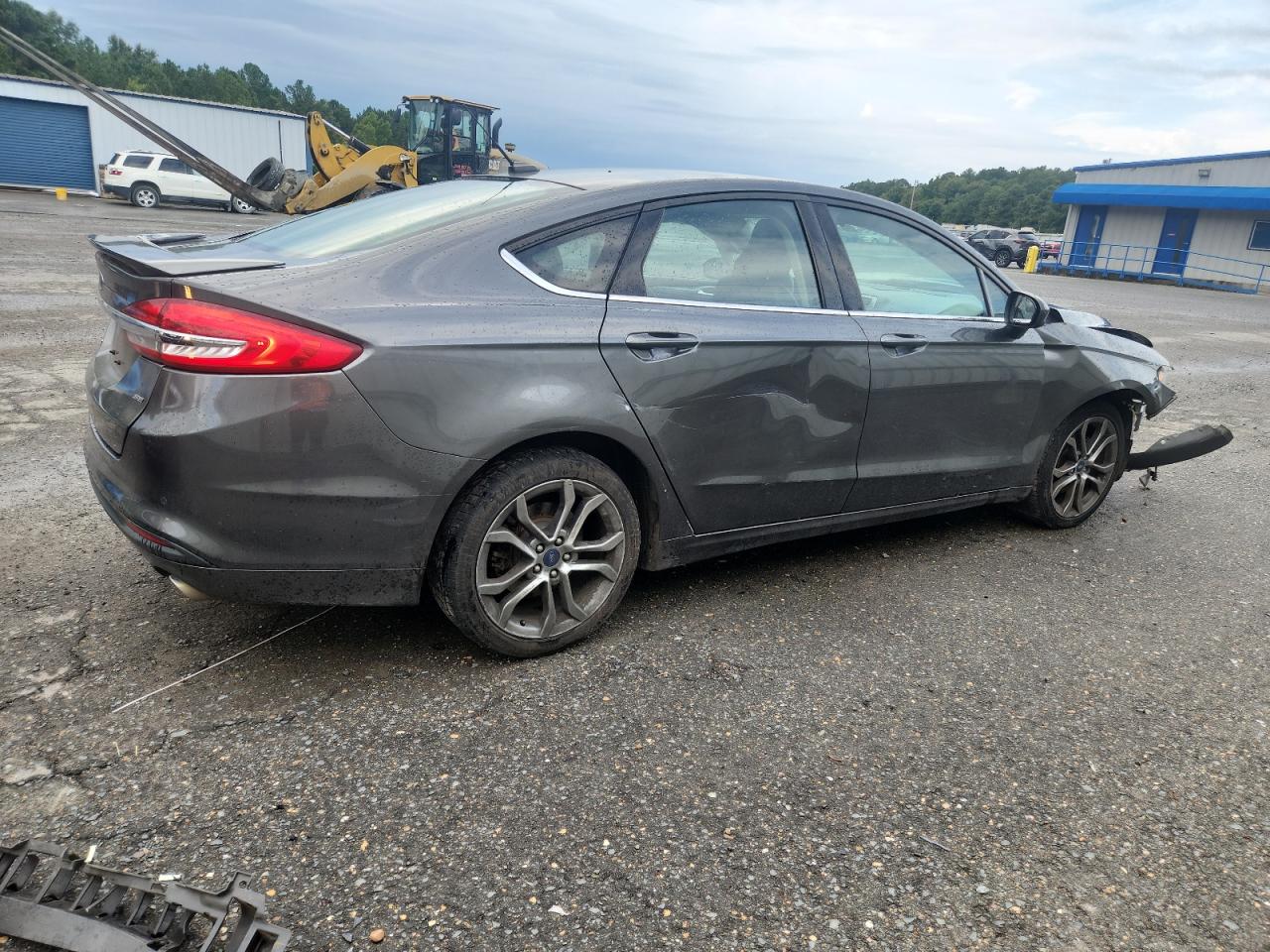 2017 Ford Fusion Se silver null gasoline 3FA6P0H72HR326004 photo #4