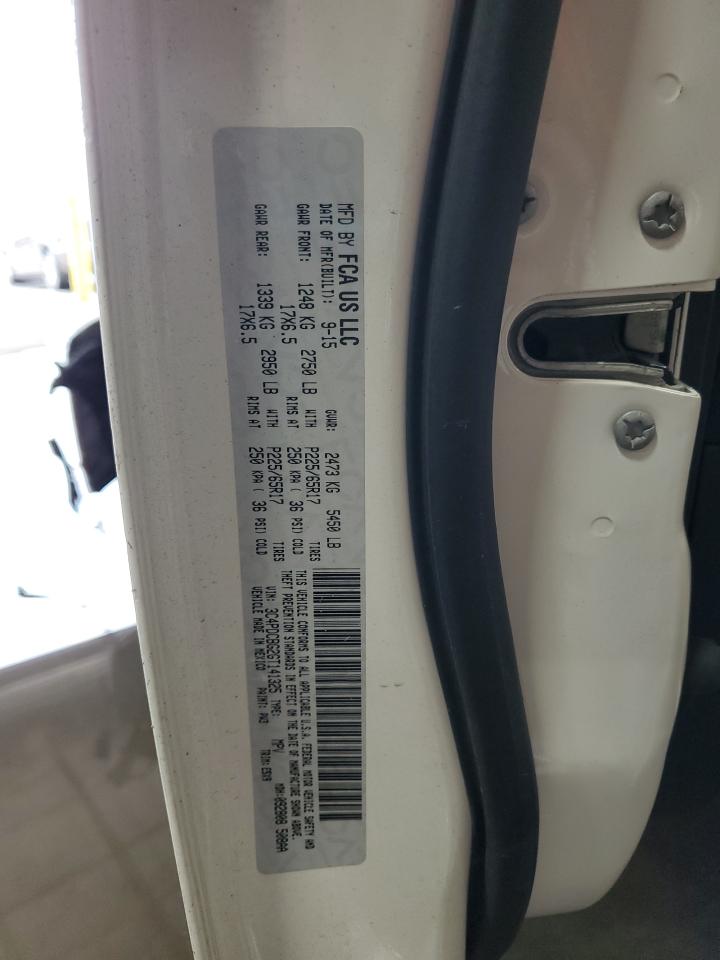 2016 Dodge Journey Sxt VIN: 3C4PDCBG2GT141325 Lot: 83781925