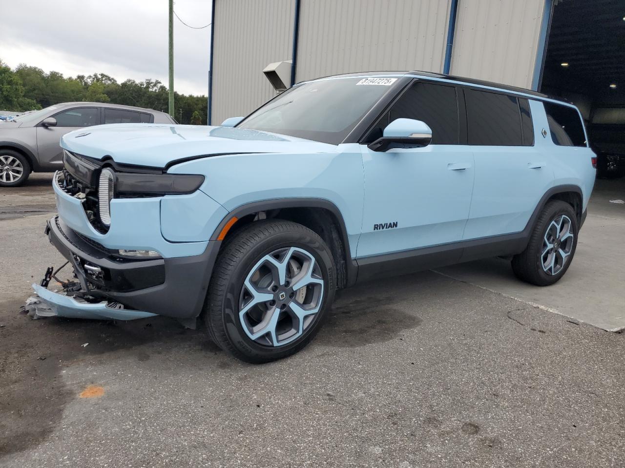 2024 Rivian R1S Adventure turquoise null electric 7PDSGBBA0RN044224 photo #1