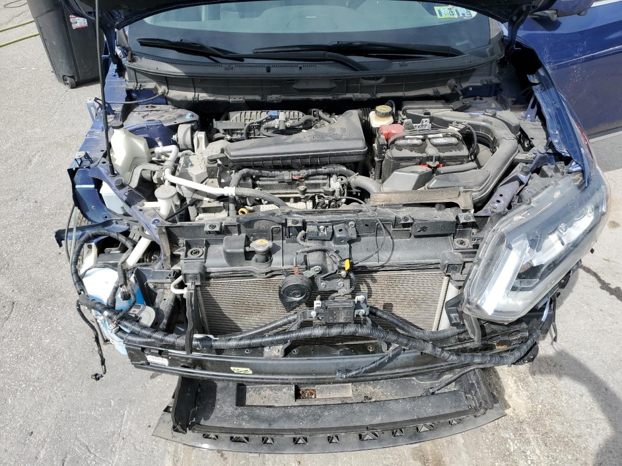 2017 Nissan Rogue S VIN: JN8AT2MV1HW023443 Lot: 82072015