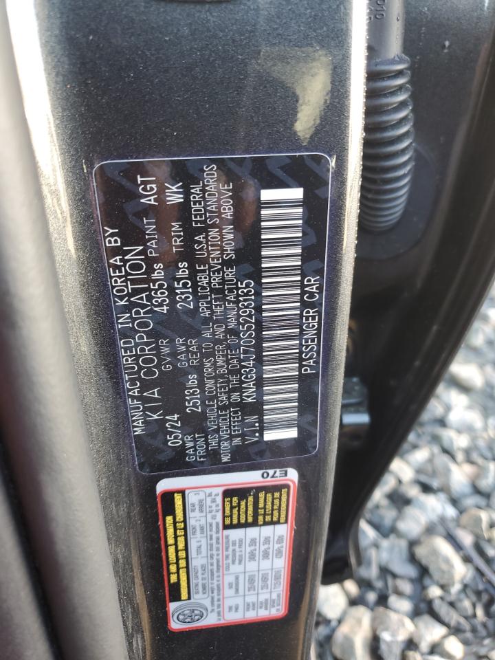 2025 Kia K5 Ex VIN: KNAG34J70S5293135 Lot: 71262195