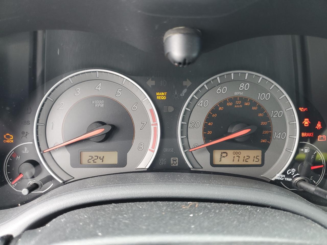 2010 Toyota Corolla Base VIN: 2T1BU4EE0AC247003 Lot: 71675355