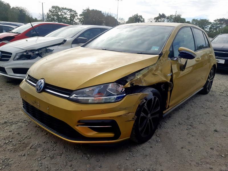 2017 VOLKSWAGEN GOLF R-LINE TDI BMT  for sale at Copart WOLVERHAMPTON