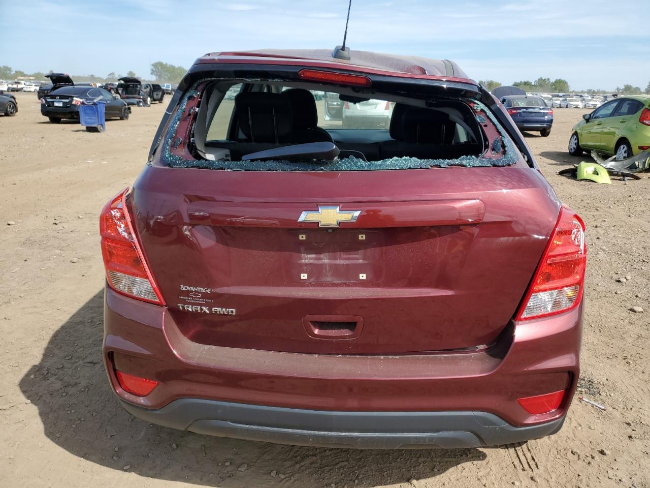 2017 Chevrolet Trax Ls VIN: 3GNCJNSB5HL229530 Lot: 71918265