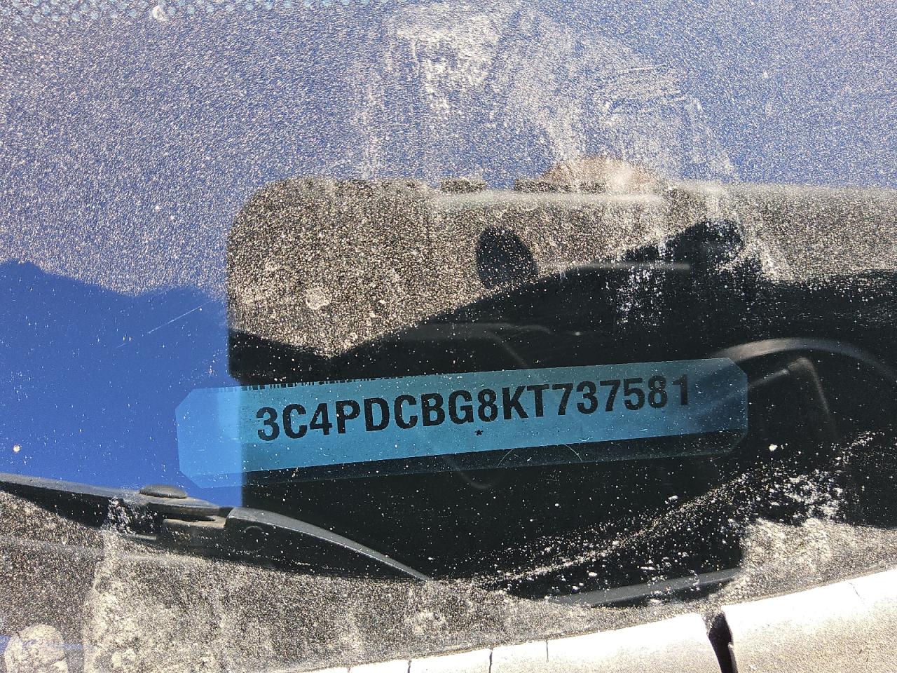 2019 Dodge Journey Se VIN: 3C4PDCBG8KT737581 Lot: 80557835