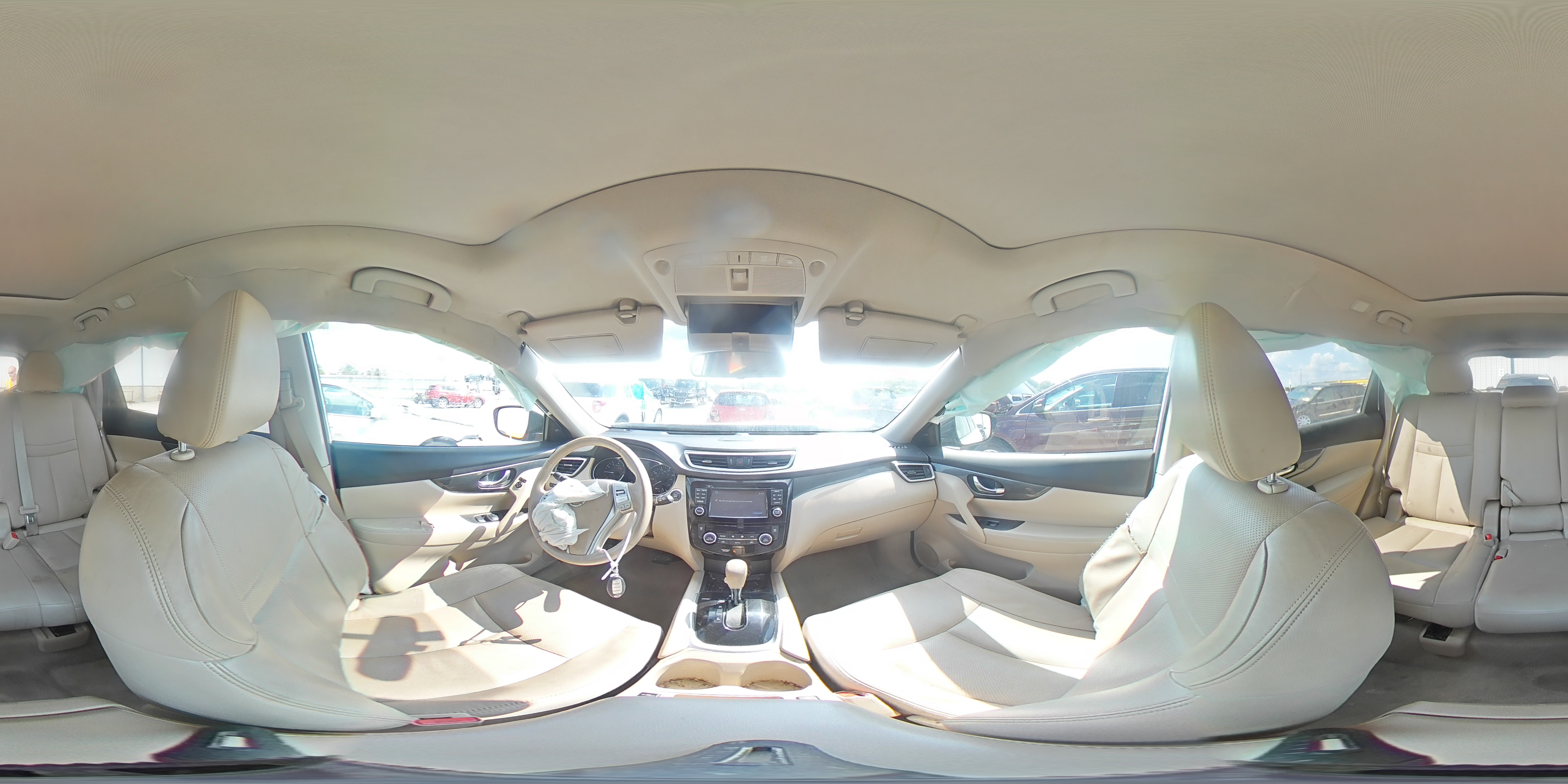 2015 Nissan Rogue S VIN: 5N1AT2MTXFC860857 Lot: 80014305