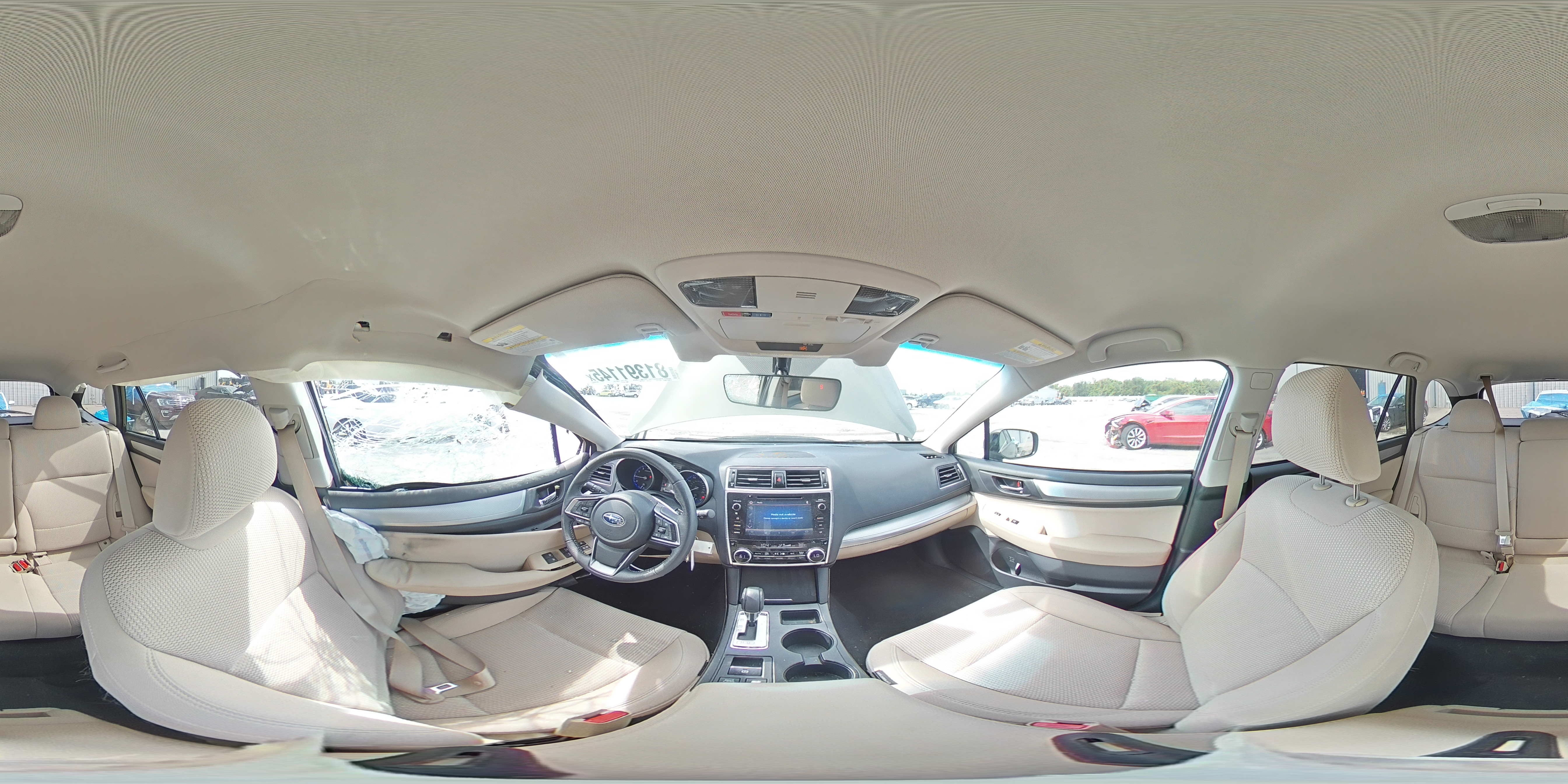 2019 Subaru Outback 2.5I Premium VIN: 4S4BSAFC1K3350115 Lot: 81391145