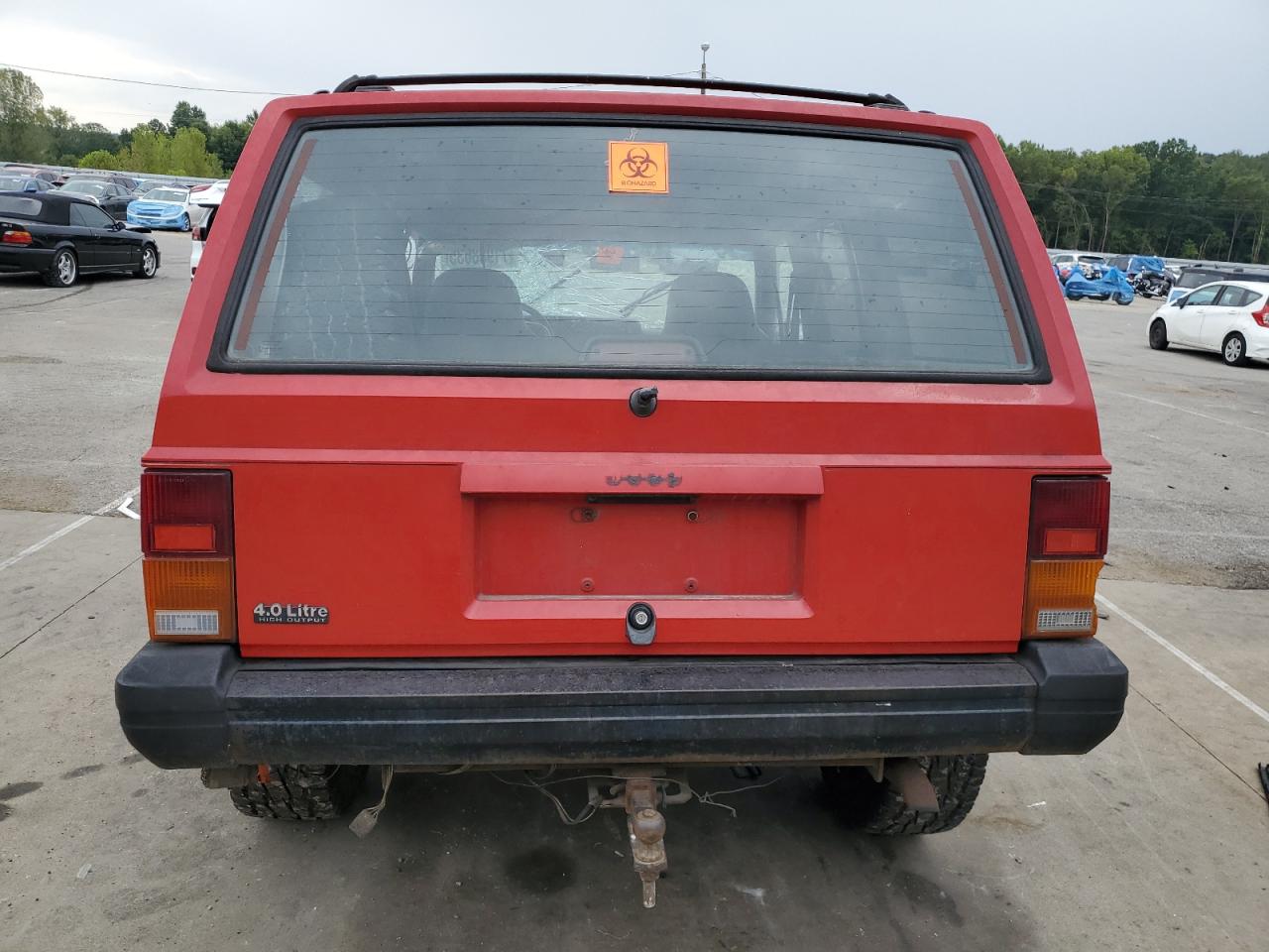 1996 Jeep Cherokee Sport VIN: 1J4FT68S7TL288431 Lot: 71908635